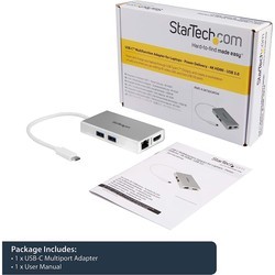 Картридеры и USB-хабы Startech.com DKT30CHPDW