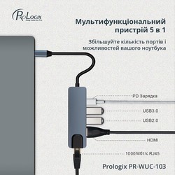 Картридеры и USB-хабы PrologiX PR-WUC-103B