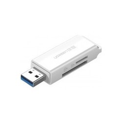 Картридеры и USB-хабы Ugreen CM104 (белый)