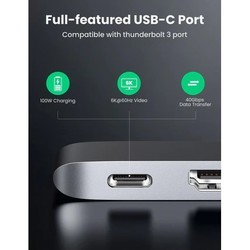 Картридеры и USB-хабы Ugreen UG-60559