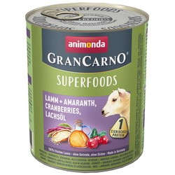 Корм для собак Animonda GranCarno Superfoods Lamb/Amaranth/Cranberry 800 g 1&nbsp;шт