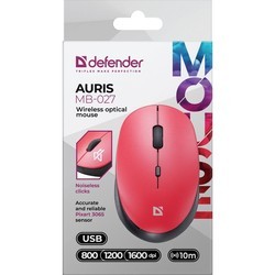 Мышки Defender Auris MB-027 (белый)
