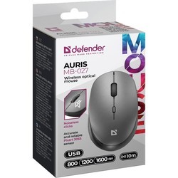 Мышки Defender Auris MB-027 (серый)