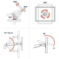 Подставки и крепления Ergotron LX Dual Side-by-Side Arm