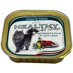 Корм для кошек HEALTHY Adult Pate Tuna 100 g
