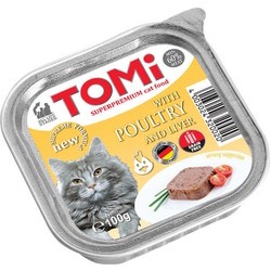Корм для кошек TOMi Bowl Adult Poultry/Liver 100 g