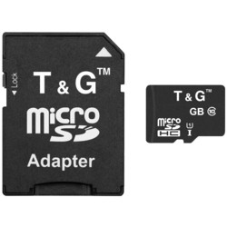 Карты памяти T&G microSD class 10 UHS-I U1 + SD adapter 32&nbsp;ГБ