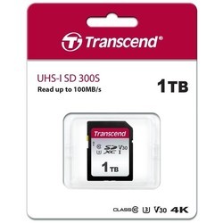 Карты памяти Transcend SDXC 300S 1&nbsp;ТБ