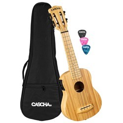 Акустические гитары Cascha Soprano Ukulele Bamboo Natural with Pickup System