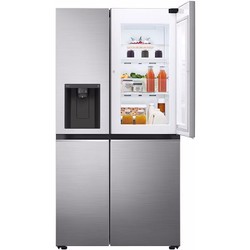 Холодильники LG GS-JV71PZTE серебристый