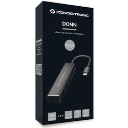 Картридеры и USB-хабы Conceptronic DONN08B
