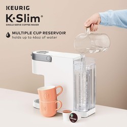Кофеварки и кофемашины Keurig K-Slim Single Serve White белый