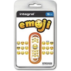 USB-флешки Integral Xpression USB 2.0 Emoji 16&nbsp;ГБ