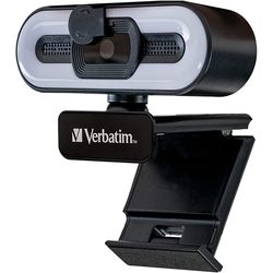 WEB-камеры Verbatim Webcam with Microphone and Light