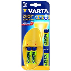 Зарядки аккумуляторных батареек Varta Easy Energy Pocket Charger + 4xAA 2100 mAh