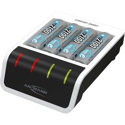 Зарядки аккумуляторных батареек Ansmann Comfort Smart + 4xAA 2100 mAh