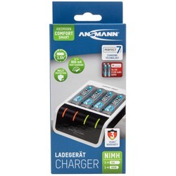 Зарядки аккумуляторных батареек Ansmann Comfort Smart + 4xAA 2100 mAh