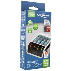 Зарядки аккумуляторных батареек Ansmann Comfort Smart + 4xAA 2100 mAh