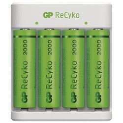 Зарядки аккумуляторных батареек GP E411 + 4xAA 2100 mAh + 4xAAA 800 mAh