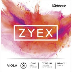 Струны DAddario ZYEX Viola G String Long Scale Heavy