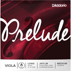 Струны DAddario Prelude Viola Single A String Long Scale Medium Tension