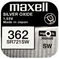 Аккумуляторы и батарейки Maxell 1xSR721SW