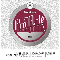 Струны DAddario Pro-Arte Violin G String 3/4 Medium