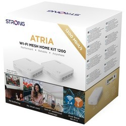 Wi-Fi оборудование Strong ATRIA Wi-Fi Mesh Home Kit 1200 (2-pack)