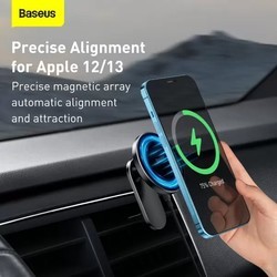 Зарядки для гаджетов BASEUS Big Energy Car Mount Wireless Charger