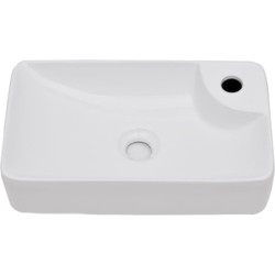 Умывальники VidaXL Ceramic Bathroom Sink Basin 141934 440&nbsp;мм