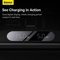 Зарядки для гаджетов BASEUS Digital LED Display 2in1 20W
