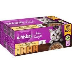 Корм для кошек Whiskas 1+ Pure Delight Poultry Ragout in Jelly 40 pcs