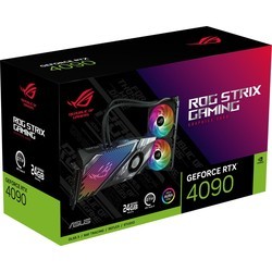 Видеокарты Asus GeForce RTX 4090 ROG Strix LC 24GB GDDR6X