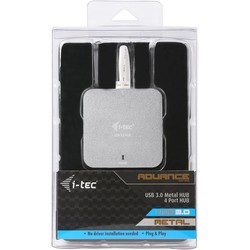 Картридеры и USB-хабы i-Tec USB 3.0 Metal Passive HUB 4 Port