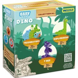 Конструкторы Wader Baby Blocks Dino 41495