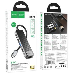 Картридеры и USB-хабы Hoco HB23