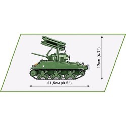 Конструкторы COBI M4A3 Sherman and T34 Calliope Executive Editon 2569