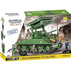 Конструкторы COBI M4A3 Sherman and T34 Calliope Executive Editon 2569