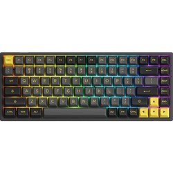 Клавиатуры Akko Black&Gold 3084B Plus CS Jelly  Purple Switch