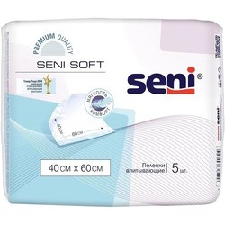 Подгузники (памперсы) Seni Soft Super 40x60 / 5 pcs