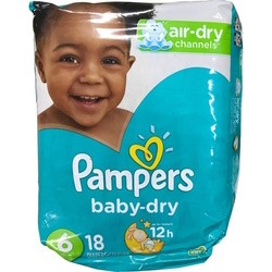 Подгузники (памперсы) Pampers Active Baby-Dry 6 / 18 pcs