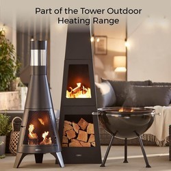 Мангалы и барбекю Tower Sphere Fire Pit and BBQ Grill