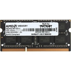 Оперативная память AMD AE34G1601S2-U