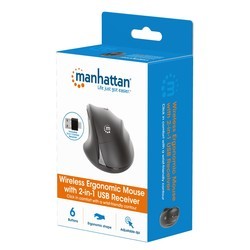 Мышки MANHATTAN Wireless Ergonomic Mouse