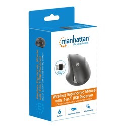 Мышки MANHATTAN Wireless Ergonomic Mouse