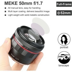 Объективы Meike 50mm f/1.7