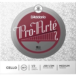 Струны DAddario Pro-Arte Cello String Set 1/2 Size Medium