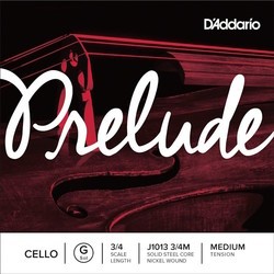 Струны DAddario Prelude Cello G String 3/4 Size Medium