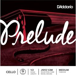 Струны DAddario Prelude Cello G String 1/2 Size Medium