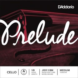 Струны DAddario Prelude Cello A String 1/8 Size Medium